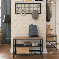 3 Layers Wooden Shoe Rack Cabinets